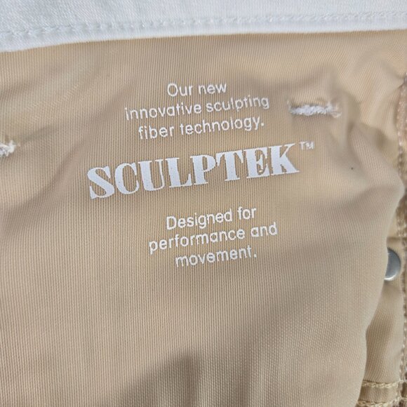 ATHLETA Officecore Mob Wife BOHO Minimalist Skulptek Ultra Skinny Jean Size 24X. - Picture 10 of 16